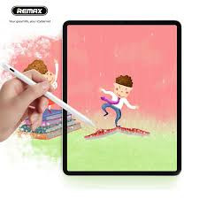 قلم لمسی ریمکس مدل AP01 مناسب برای تبلت اپل IPad
