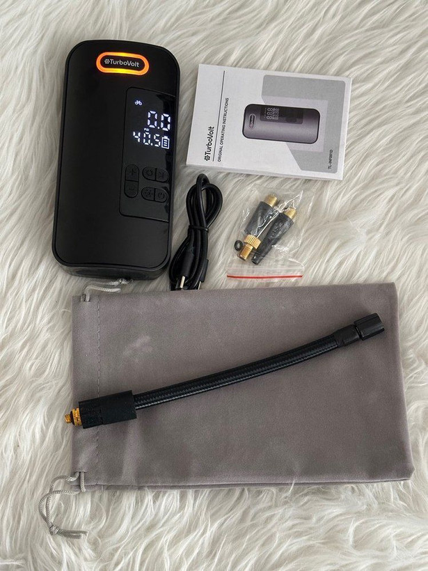 پمپ باد شارژی لاستیک turbovolt مدل GA02