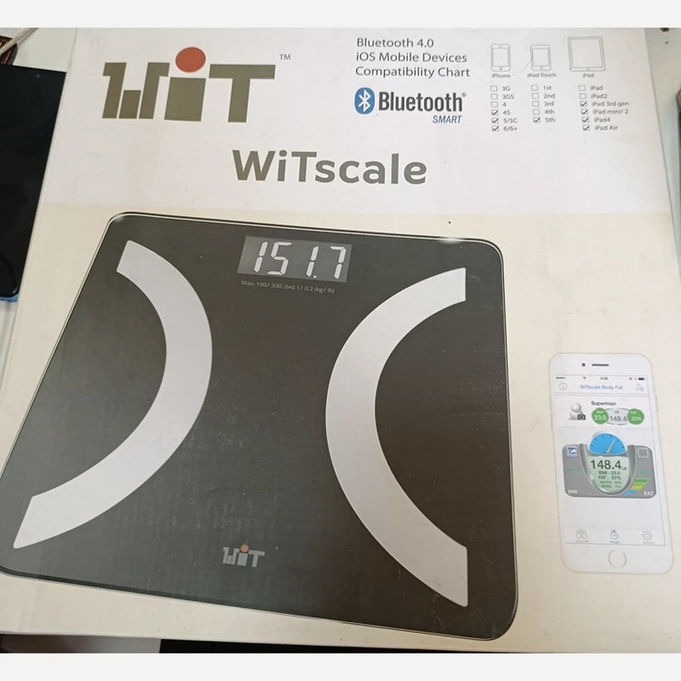 ترازوی دیجیتال هوشمند بلوتوثی WiTscale S220