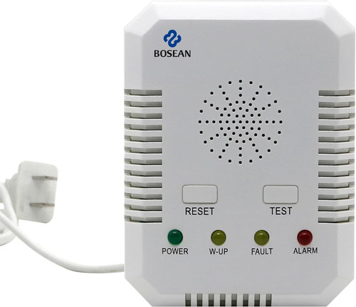 سنسور نشت گاز طبیعی BOSEAN، سنسور نشت پروپان با هشدار صوتی و نوری برای خانه، آشپزخانه، رستوران، هتل، مدرسه، انبار