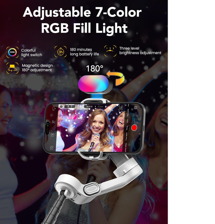 گیمبال و لرزشگیر موبایل | AOCHUAN SMART X2 3-AXIS GIMBAL