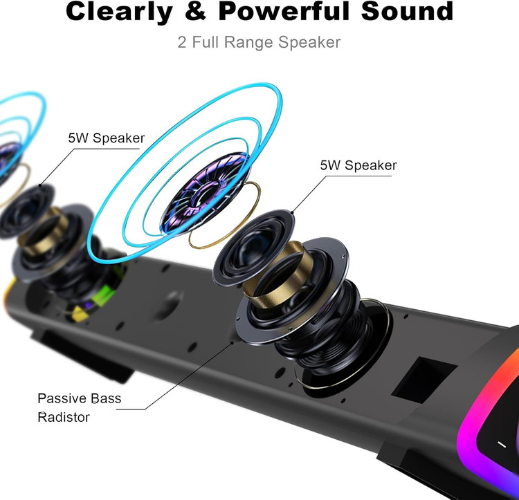 ساندبار SOULION R30 Plus Bluetooth Computer Speakers