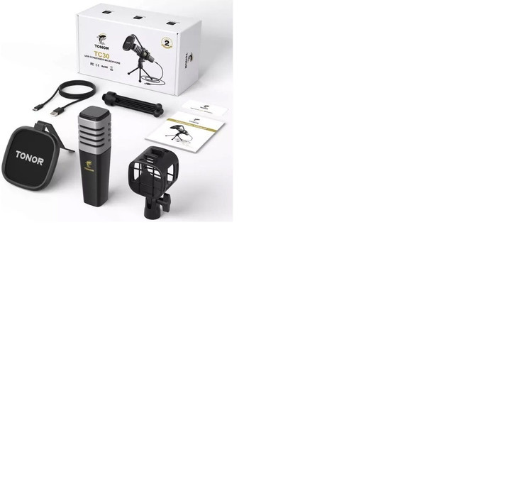 میکروفون کندانسور تونور TC30 USB