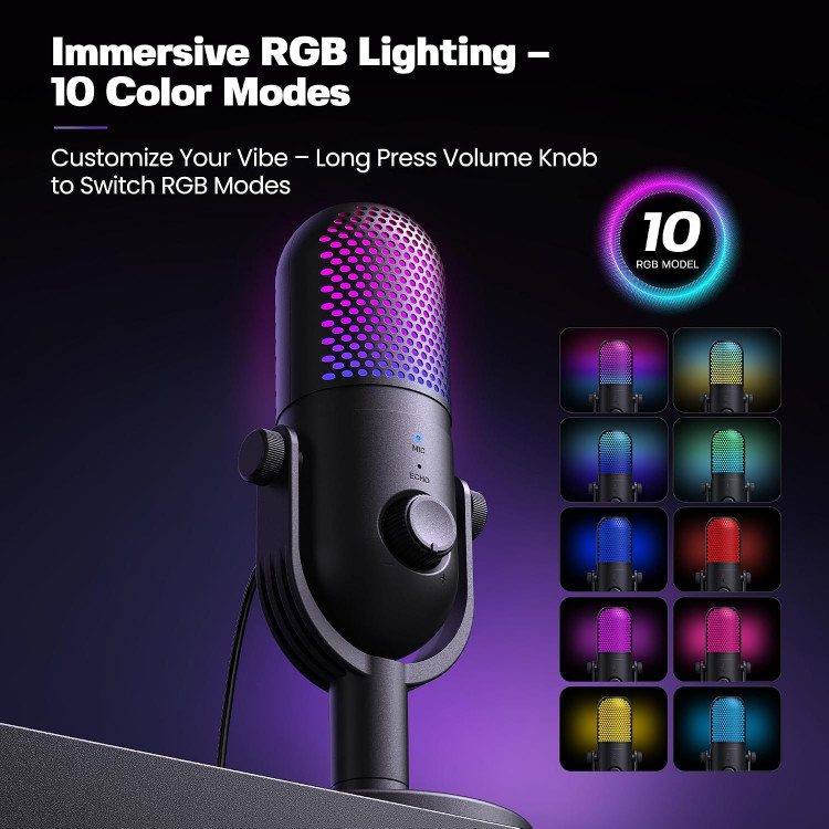 میکروفون کندانسور RGB مدل ZTD39